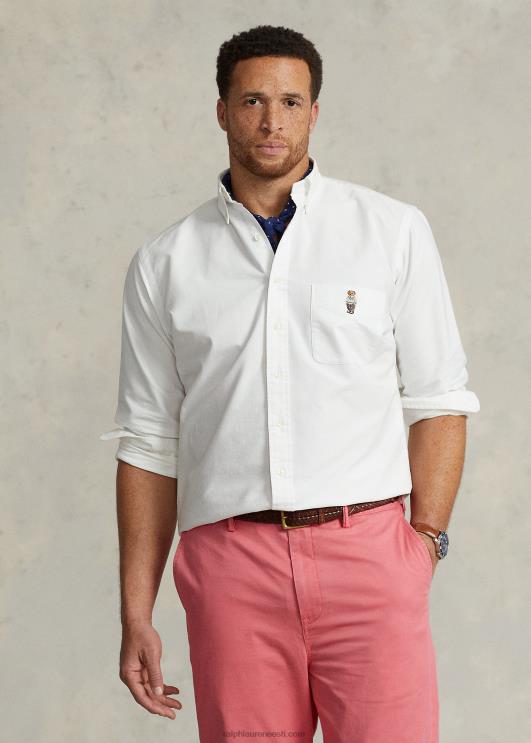 Ralph Lauren mehed polo karu oxfordi särk PR0V1569 valge kevadkaru