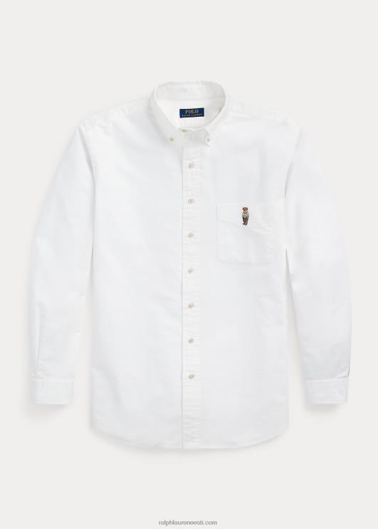 Ralph Lauren mehed polo karu oxfordi särk PR0V1569 valge kevadkaru