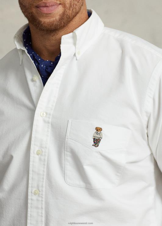 Ralph Lauren mehed polo karu oxfordi särk PR0V1569 valge kevadkaru