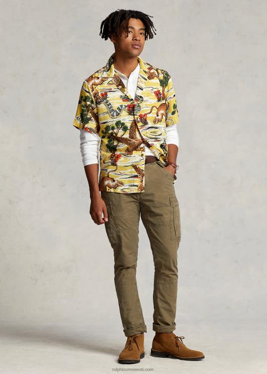 Ralph Lauren mehed prinditud laagrisärk PR0V1050 mitu