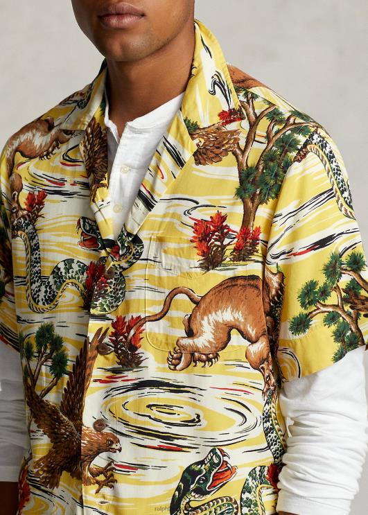 Ralph Lauren mehed prinditud laagrisärk PR0V1050 mitu