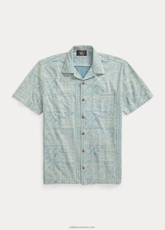 Ralph Lauren mehed print jersey laagri särk PR0V1735 indigo/koor