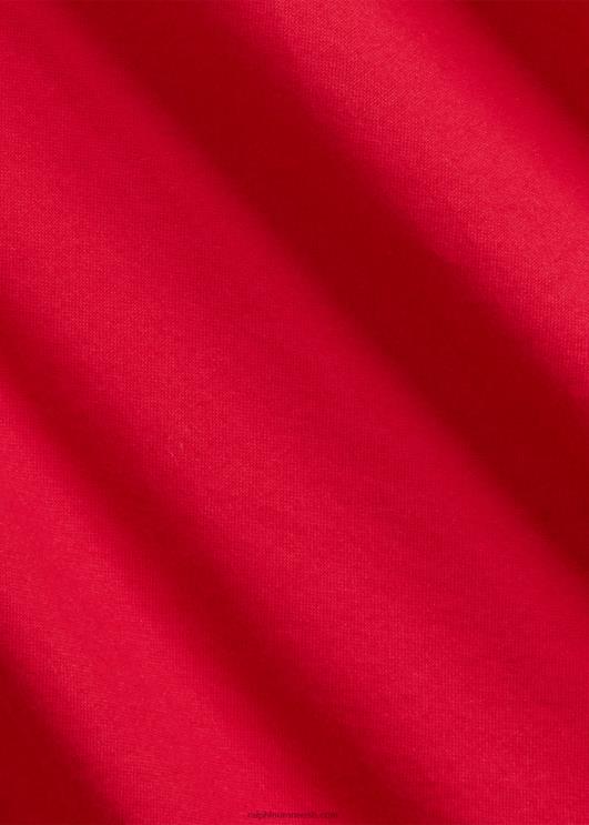 Ralph Lauren mehed rõivaga värvitud oxfordi särk PR0V1516 Rl 2000 punane