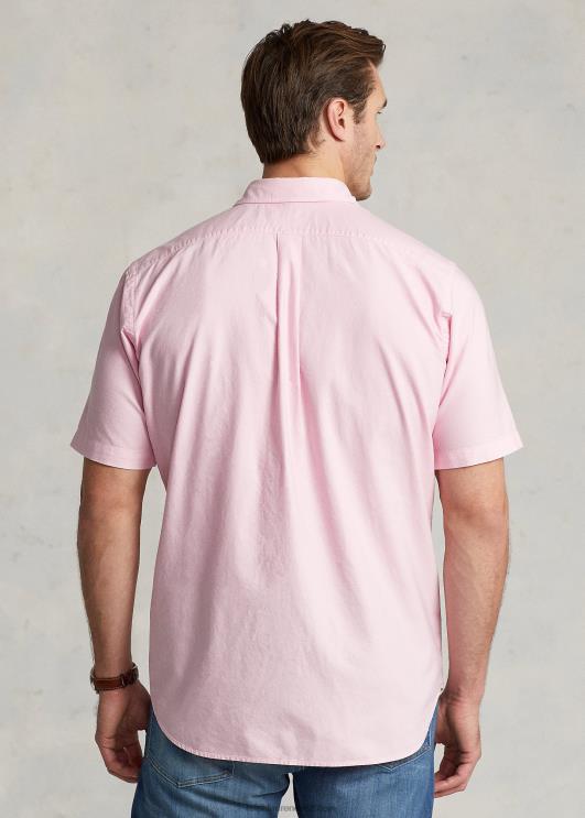 Ralph Lauren mehed rõivaga värvitud oxfordi särk PR0V1874 karmeli roosa