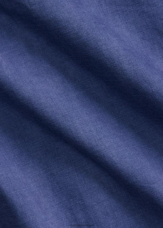 Ralph Lauren mehed rõivaga värvitud teksariidest läänesärk PR0V1119 kerge merevägi