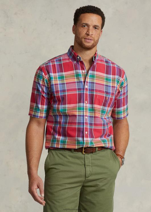 Ralph Lauren mehed ruuduline oxfordi särk PR0V1463 punane/merepunane multi