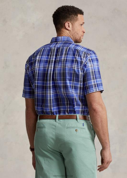 Ralph Lauren mehed ruuduline oxfordi särk PR0V47 sinine multi