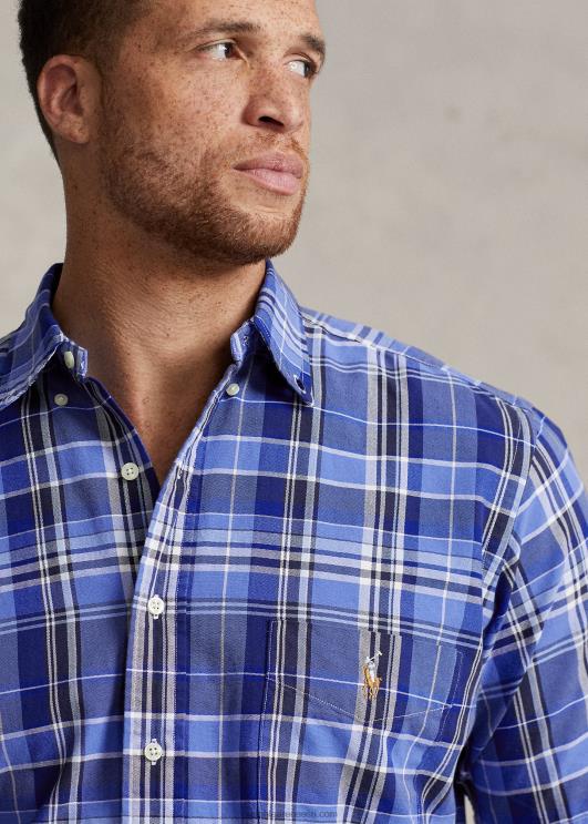 Ralph Lauren mehed ruuduline oxfordi särk PR0V47 sinine multi
