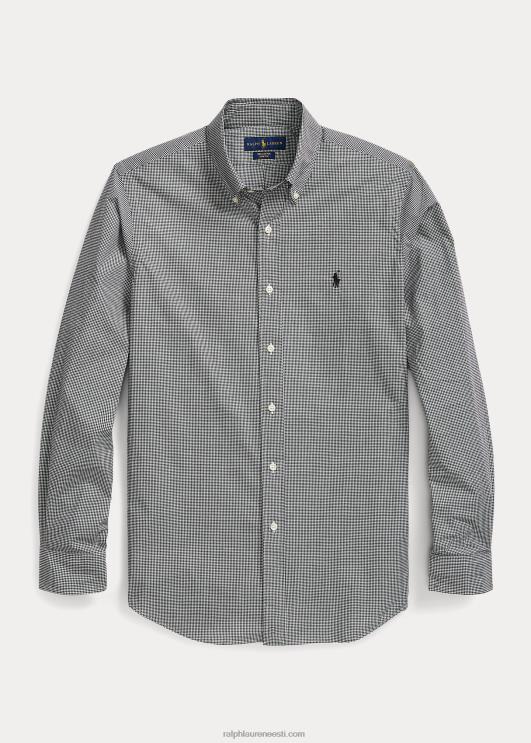 Ralph Lauren mehed ruuduline poplinsärk PR0V1838 must/valge kontroll
