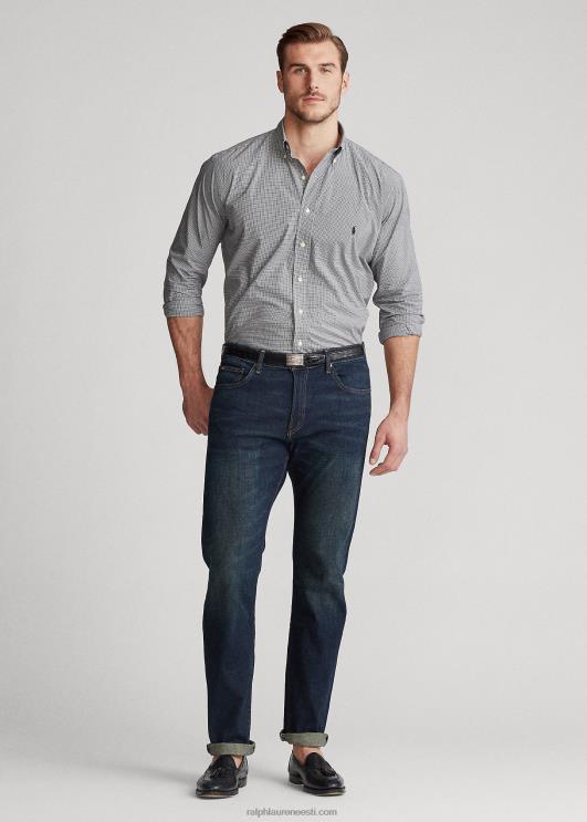 Ralph Lauren mehed ruuduline poplinsärk PR0V1838 must/valge kontroll