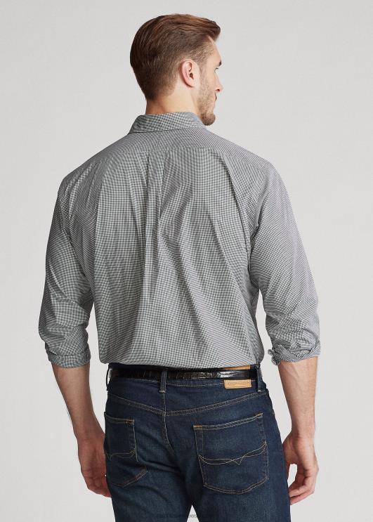 Ralph Lauren mehed ruuduline poplinsärk PR0V1838 must/valge kontroll