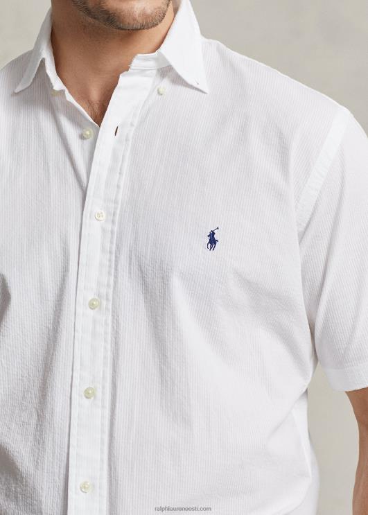 Ralph Lauren mehed seersickeri särk PR0V1597 valge