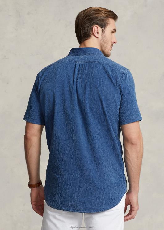 Ralph Lauren mehed seersickeri särk PR0V1598 tume indigo