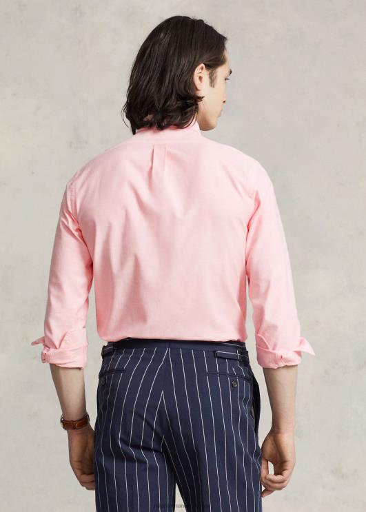 Ralph Lauren mehed slim fit stretch oxfordi särk PR0V604 roosa