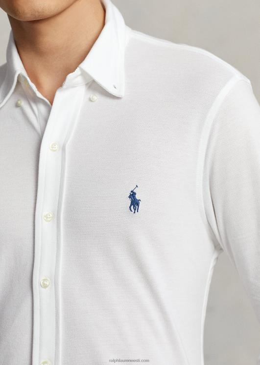 Ralph Lauren mehed suleline võrksärk PR0V411 valge
