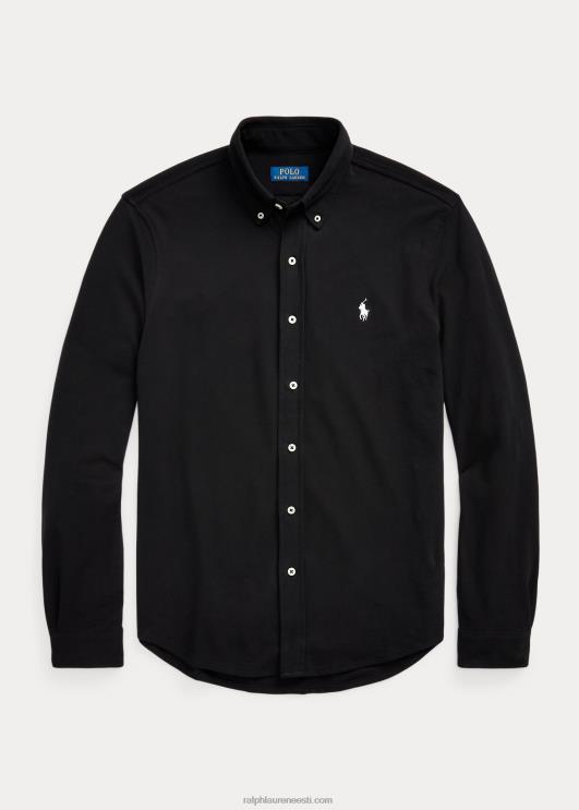 Ralph Lauren mehed suleline võrksärk PR0V414 must