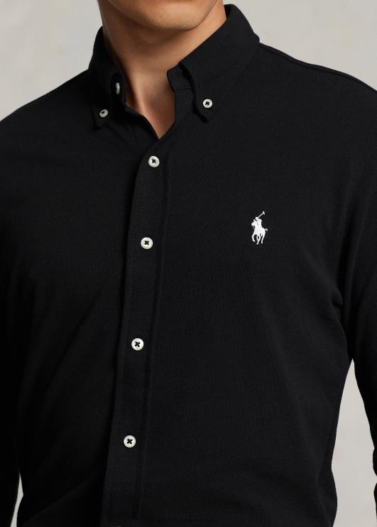 Ralph Lauren mehed suleline võrksärk PR0V414 must