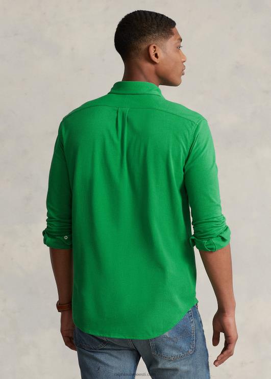 Ralph Lauren mehed suleline võrksärk PR0V417 optika roheline