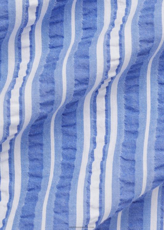 Ralph Lauren mehed triibuline seersickeri särk PR0V1476 sinine/valge