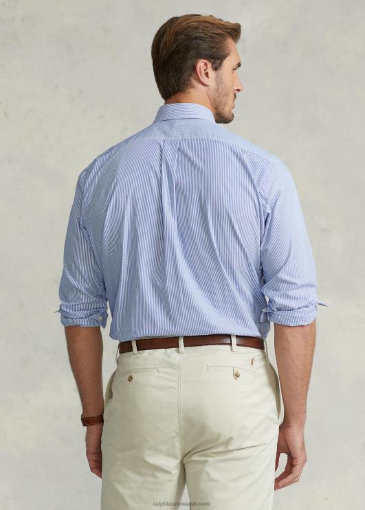 Ralph Lauren mehed veniv popliinsärk PR0V1504 sinine/valge triip