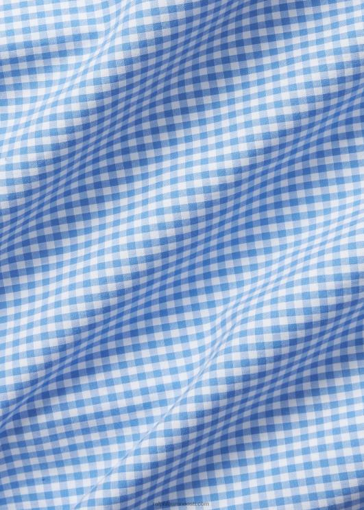 Ralph Lauren mehed veniv popliinsärk PR0V1506 sinine/valge kontroll