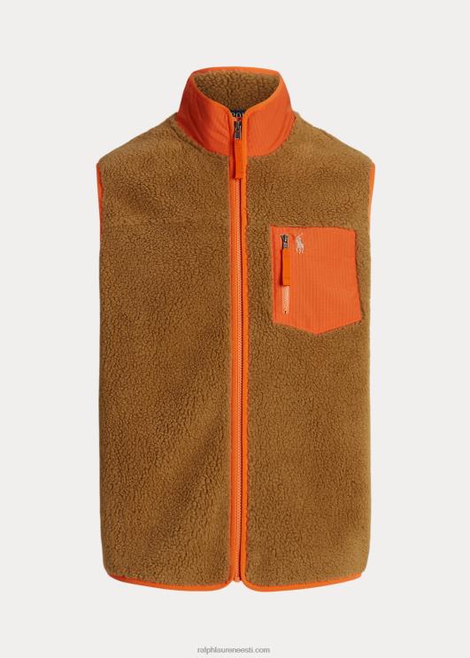 Ralph Lauren mehed liimitud karva fliisvest PR0V1254 sandsurf