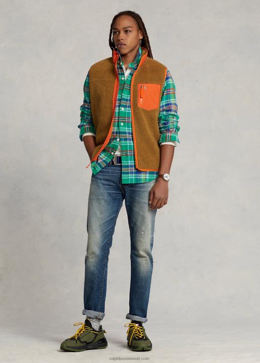 Ralph Lauren mehed liimitud karva fliisvest PR0V1254 sandsurf