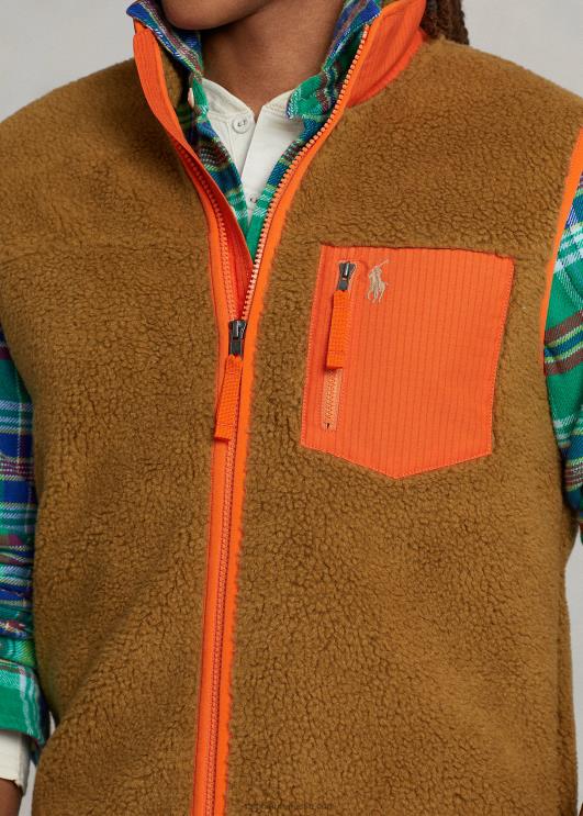 Ralph Lauren mehed liimitud karva fliisvest PR0V1254 sandsurf