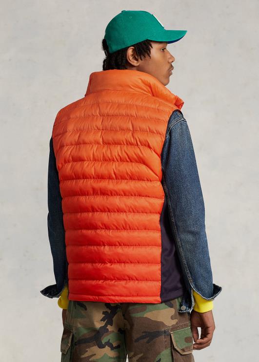 Ralph Lauren mehed pakitav hübriidvest PR0V136 ombre