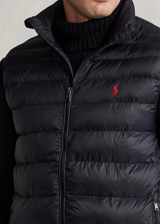 Ralph Lauren mehed pakitav vest PR0V1921 must