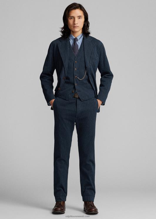 Ralph Lauren mehed triibuline kalasabavest PR0V1746 indigo pinstripe