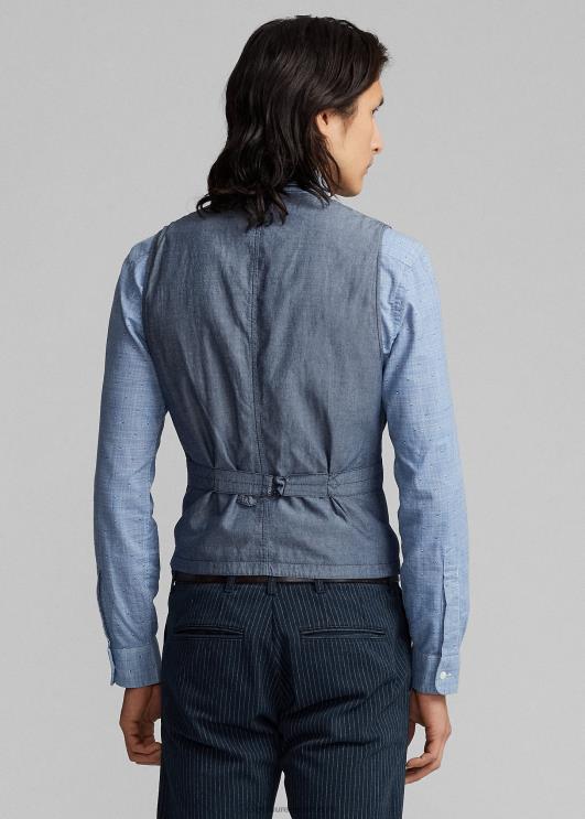 Ralph Lauren mehed triibuline kalasabavest PR0V1746 indigo pinstripe