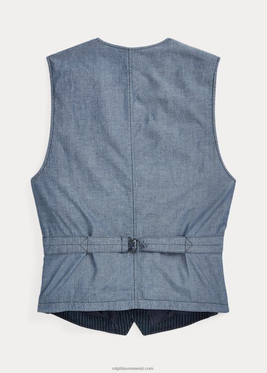 Ralph Lauren mehed triibuline kalasabavest PR0V1746 indigo pinstripe