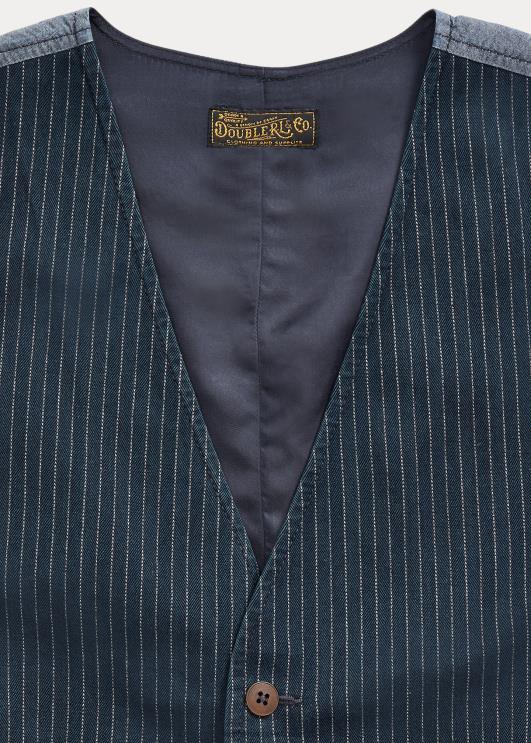 Ralph Lauren mehed triibuline kalasabavest PR0V1746 indigo pinstripe