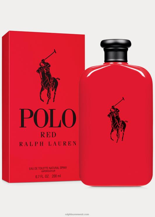 Ralph Lauren mehed polo punane tualettvesi PR0V2695