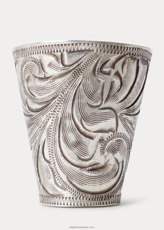 Ralph Lauren mehed graveeritud bandanna liugur PR0V8902 hõbedane