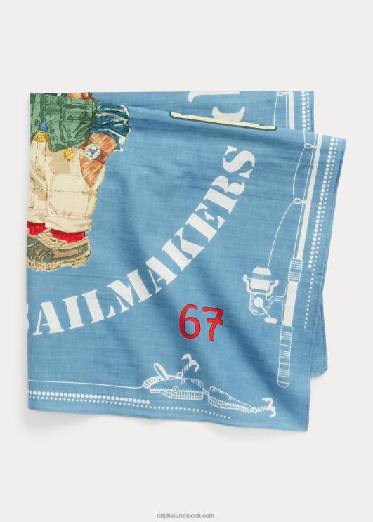 Ralph Lauren mehed polo karu puuvillane bandanna PR0V2437 chambray