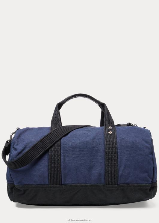 Ralph Lauren mehed lõuendist suur poni kott PR0V2753 tumesinine/must