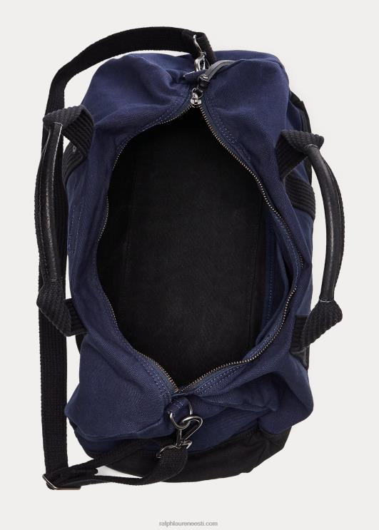 Ralph Lauren mehed lõuendist suur poni kott PR0V2753 tumesinine/must