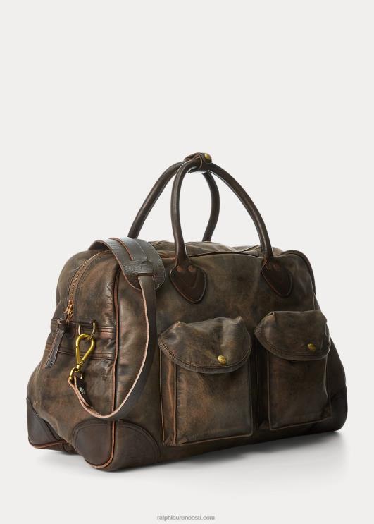 Ralph Lauren mehed nahast mantli PR0V5154 must üle pruuni