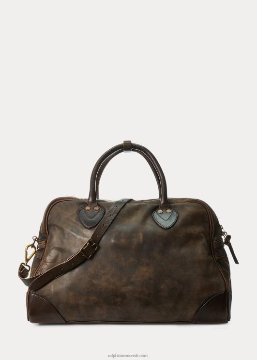 Ralph Lauren mehed nahast mantli PR0V5154 must üle pruuni