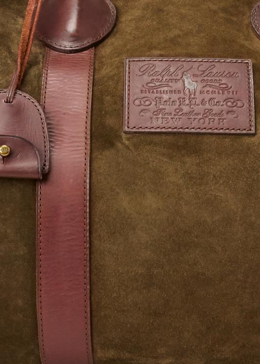 Ralph Lauren mehed pärand seemisnahast duffel PR0V8753