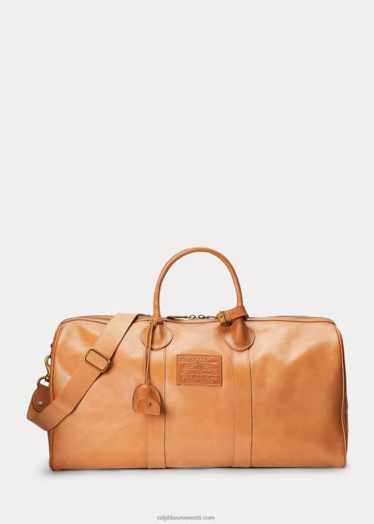 Ralph Lauren mehed pärandnahast duffeel PR0V2381 tan
