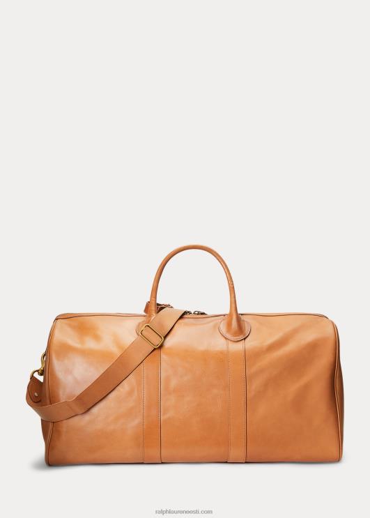 Ralph Lauren mehed pärandnahast duffeel PR0V2381 tan