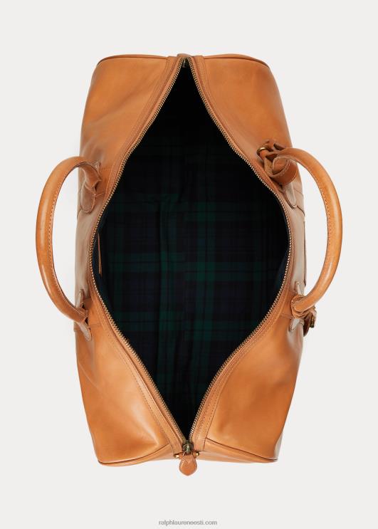 Ralph Lauren mehed pärandnahast duffeel PR0V2381 tan