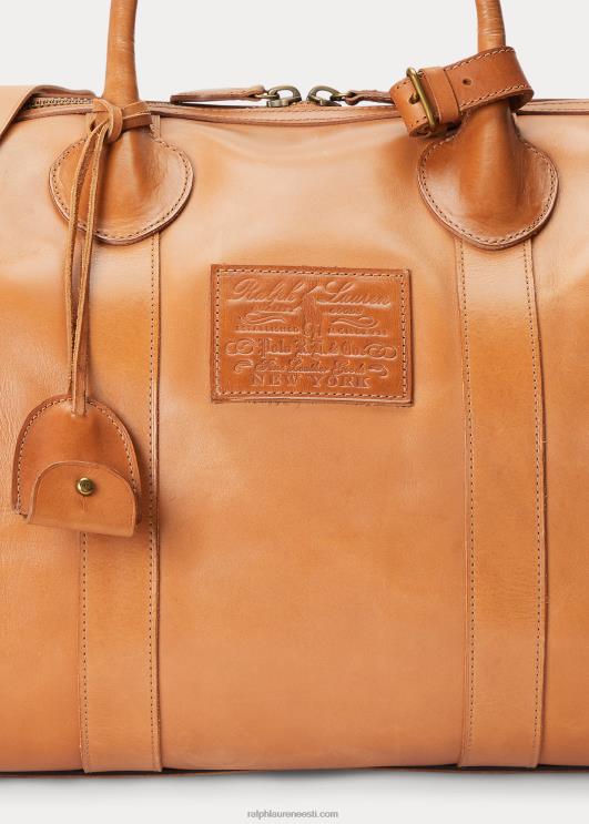 Ralph Lauren mehed pärandnahast duffeel PR0V2381 tan