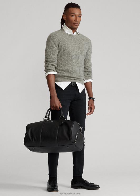 Ralph Lauren mehed siledast nahast mantli PR0V2235 must