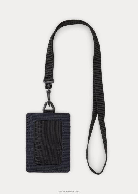 Ralph Lauren mehed lõuend ID-kaardi ümbris PR0V2412 merevägi