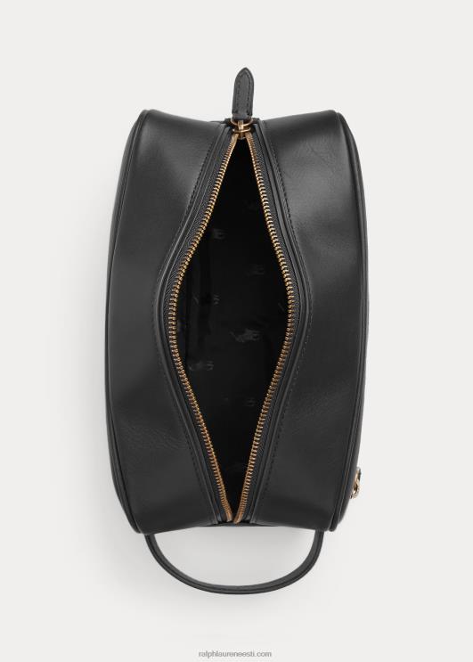 Ralph Lauren mehed nahast reisikohver PR0V2554 must