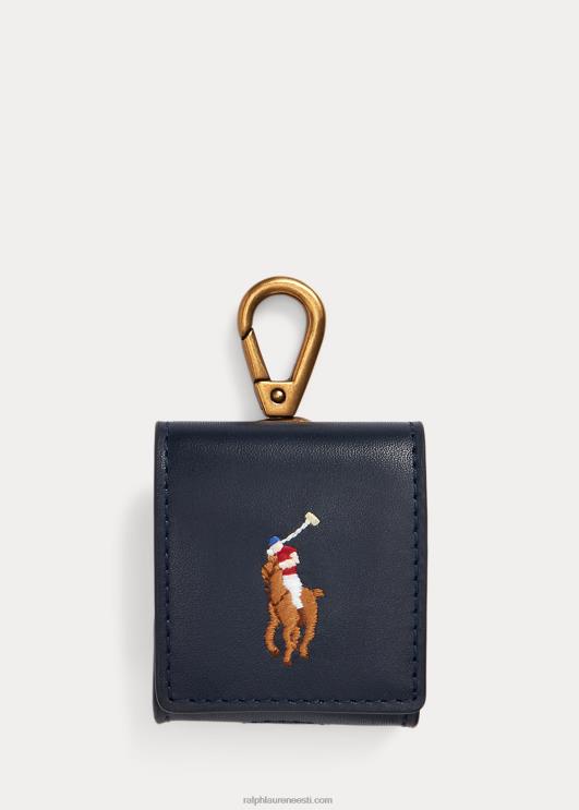 Ralph Lauren mehed signatuur poni nahast airpodi ümbris PR0V2344